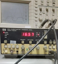 Load image into Gallery viewer, HP 8111A 20MHz Pulse Function Generator with Precision Timing - ZYYKZ Test Equipment