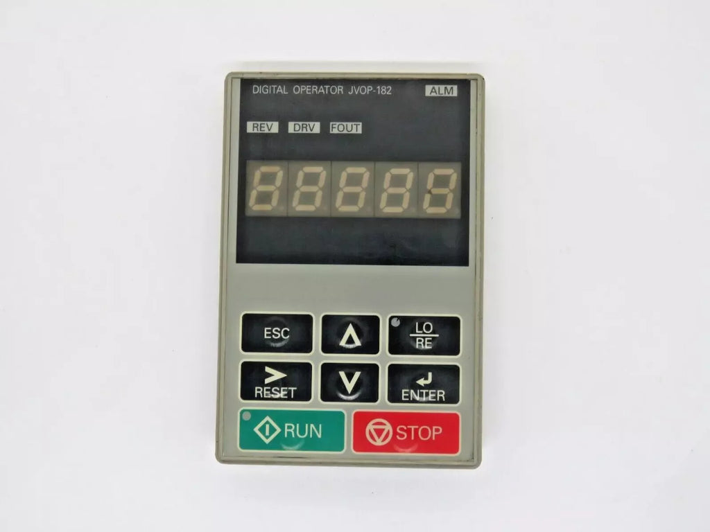 Yaskawa JVOP-182 LED Digital Operator Keypad Remote F2-04339 - Used - ZYYKZ Test Equipment