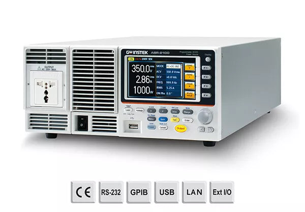 GW Instek ASR-2100 Programmable AC/DC Power Source 1000VA Power Supply with GPIB