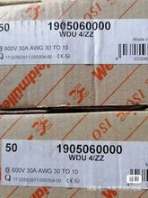 Load image into Gallery viewer, Weidmuller WDU4/ZZ 1905060000 Terminal Block - ZYYKZ Test Equipment