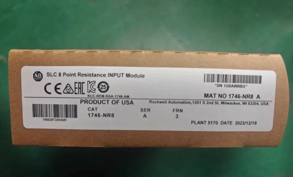 Allen-Bradley 1746-NR8 SLC 500 RTD Resistance Input Module - Series A - ZYYKZ Test Equipment