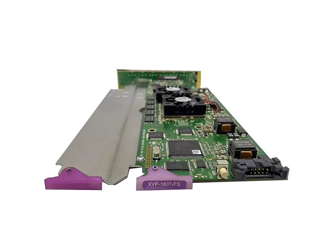 Miranda XVP-1801-FS HD/SD Frame Synchronizer & ARC with XVP-1801-110-3DRP Rear Panel - ZYYKZ Test Equipment