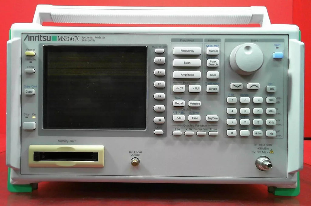 Anritsu MS2667C Spectrum Analyzer 9 kHz to 30 GHz - ZYYKZ Test Equipment