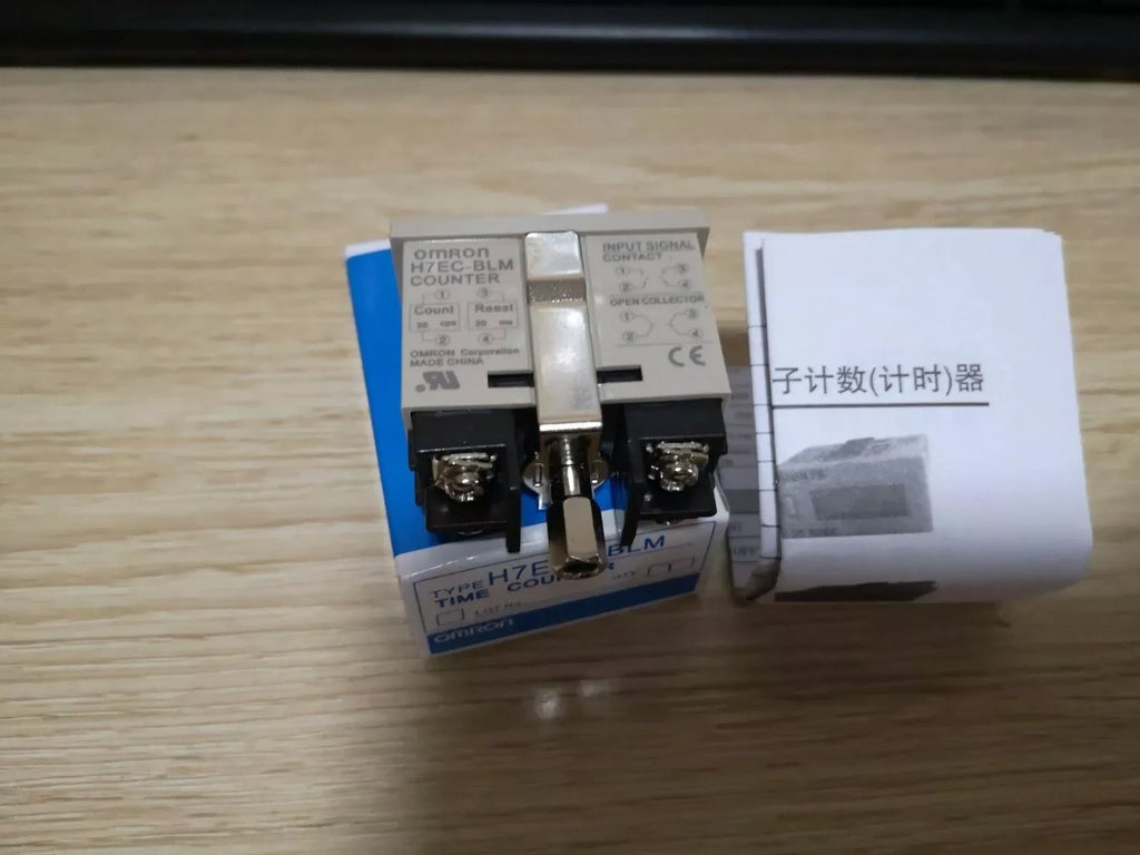 OMRON H7EC-BLM Digital Counter - High Precision, In Box - ZYYKZ Test Equipment