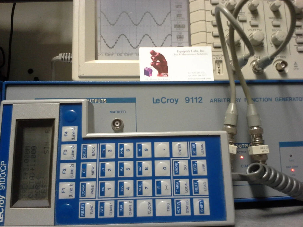 LeCROY 9112 Dual Channel Function Generator - ZYYKZ Test Equipment