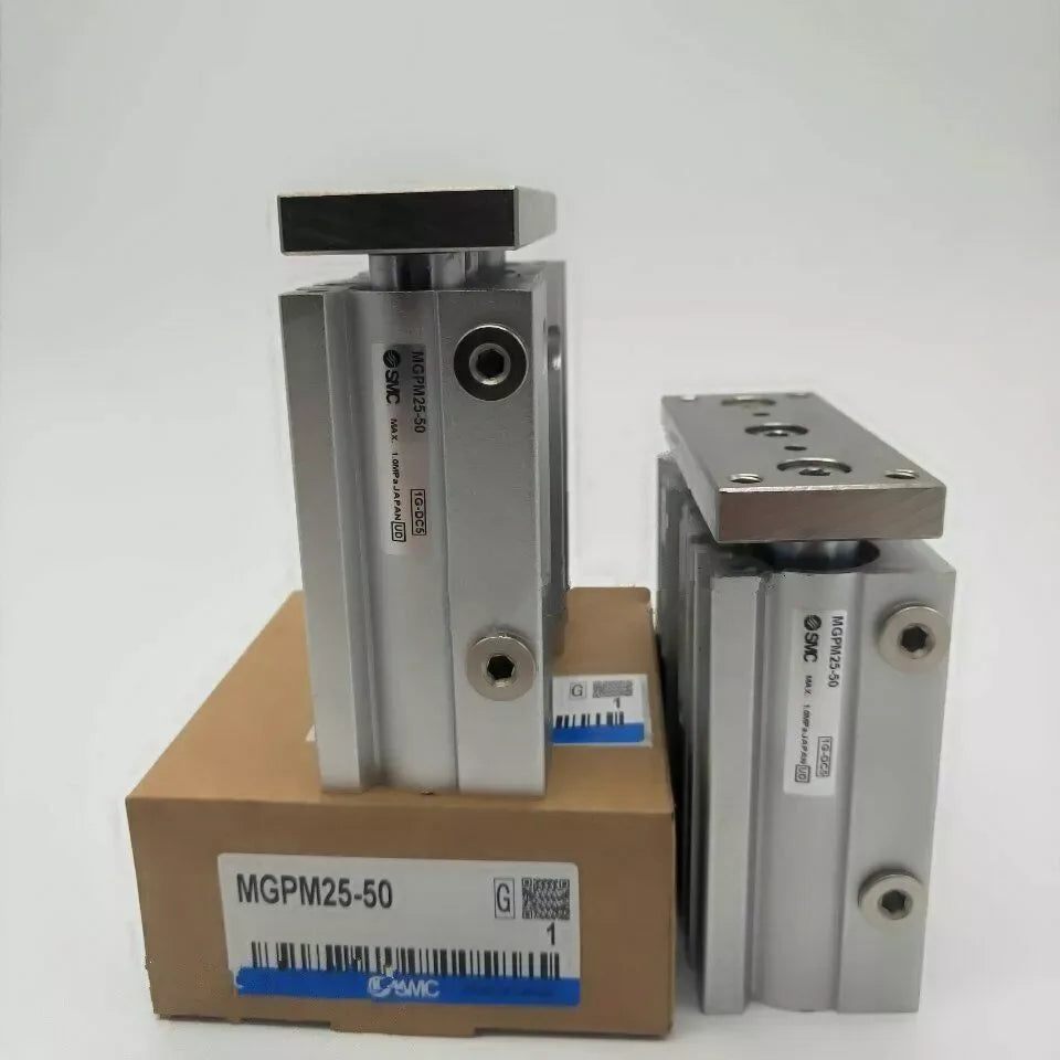SMC MGPM25-50 Compact Pneumatic Cylinder - 25mm Bore, 50mm Stroke - ZYYKZ Test Equipment