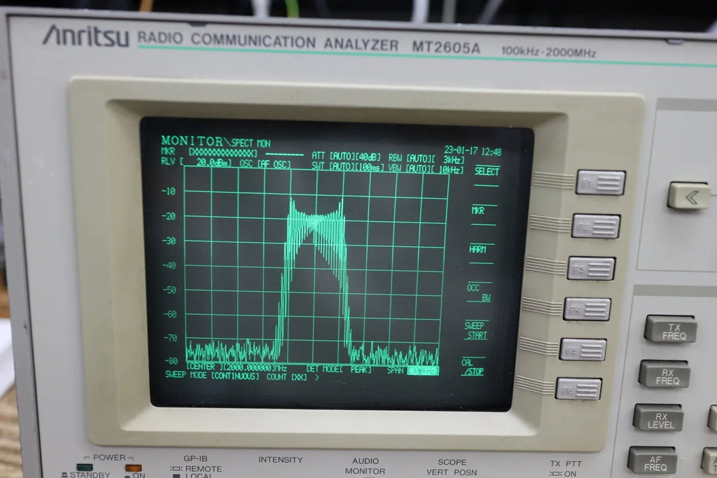 Anritsu MT2605A Radio Communication Tester for Mobile Network Analysis - ZYYKZ Test Equipment