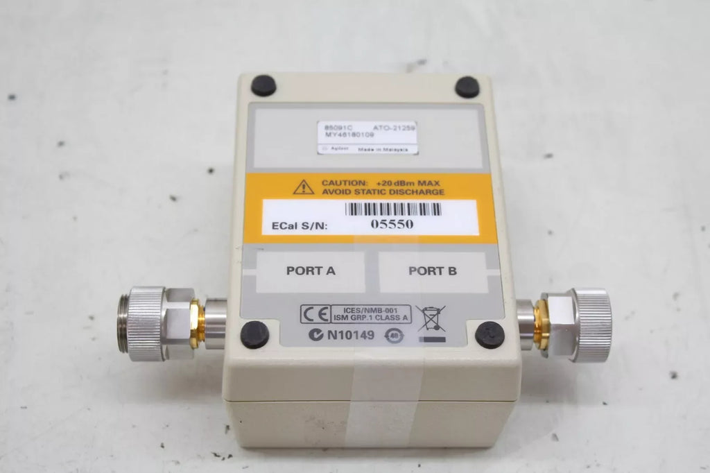 HP 85091-60004 Electronic Calibration Module, 300 kHz to 9 GHz - ZYYKZ Test Equipment